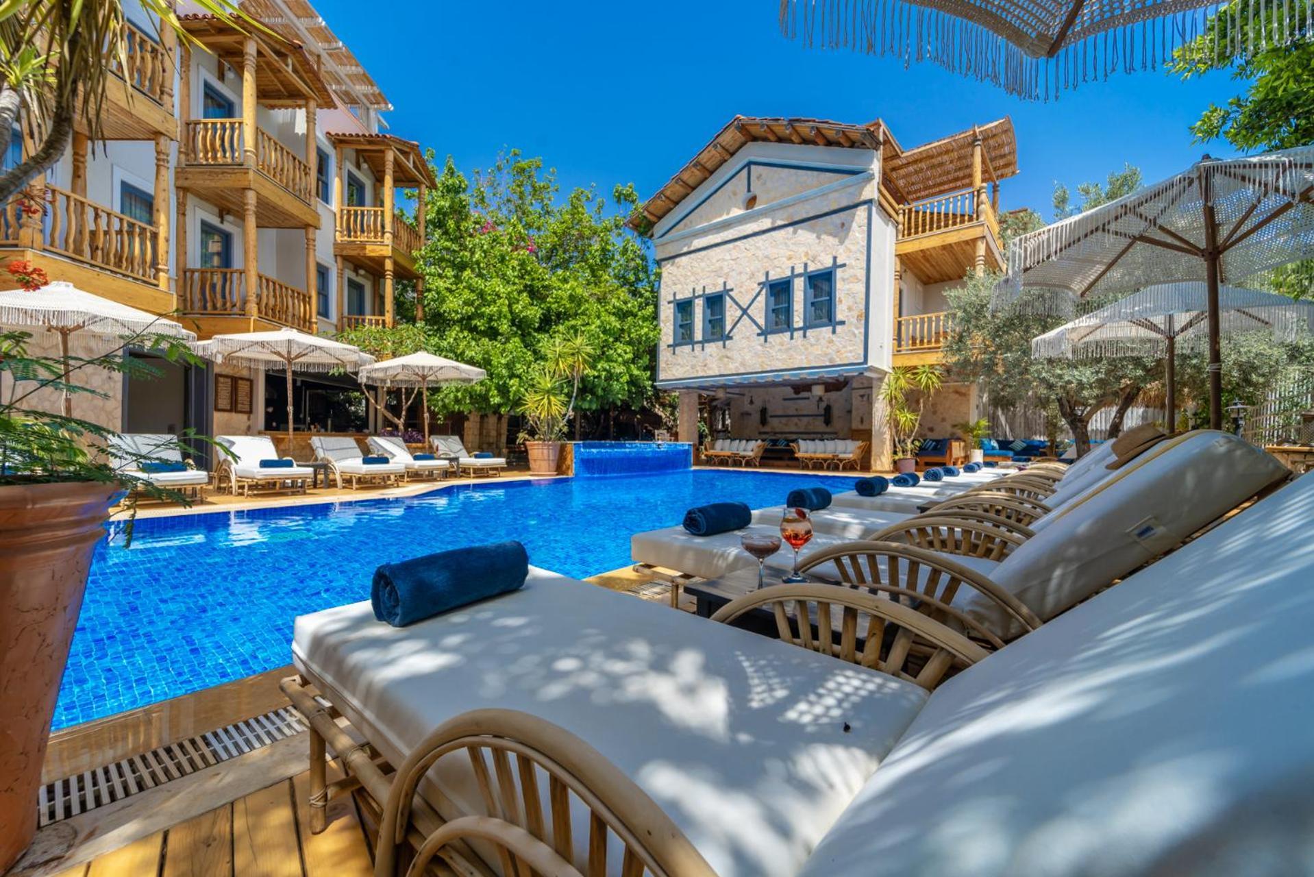 Elixir Hotel Kalkan Exteriör bild